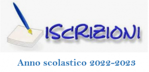 Iscrizioni a.s. 2022-2023