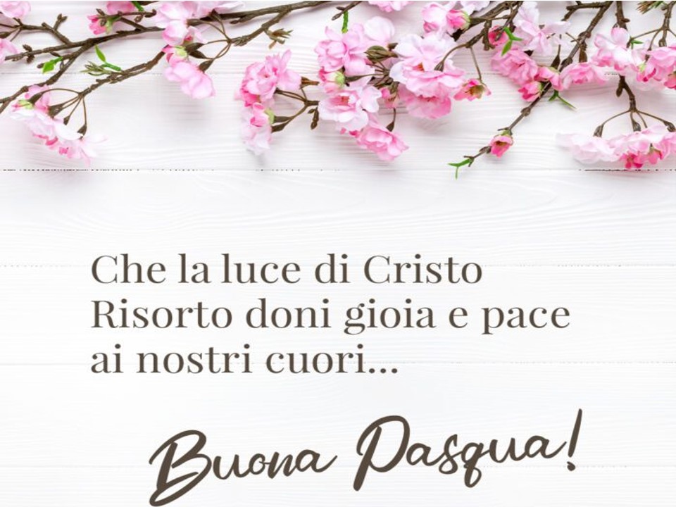 BUONA PASQUA 2022