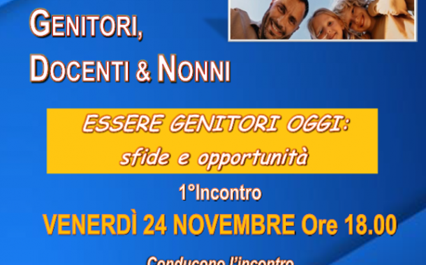 INCONTRO FORMATIVO 24 NOVEMBRE 2023